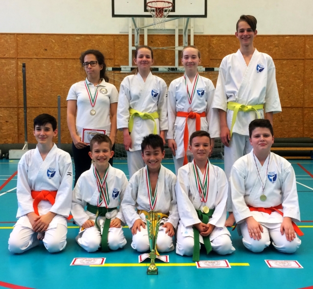 Wado-kai Magyar Bajnoksg 2019 - 2. fordul - SZAC Karate SE csapata