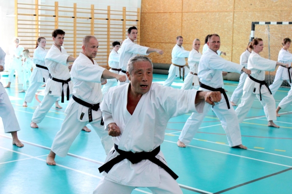 Shibamori Shihan a SZAC Dojojában Shibamori Shihan a SZAC Dojojában