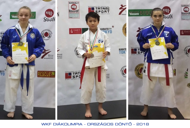 SZAC Karate SE rmes versenyzi a WKF karate Dikolimpia Orszgos dntjn