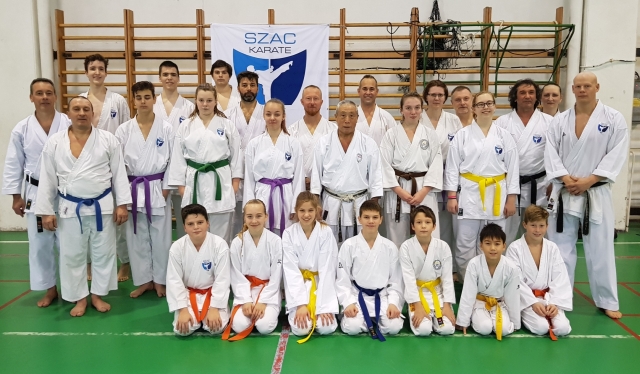 SZAC Karate SE karatésai Shibamori Shihannal SZAC Karate SE karatésai Shibamori Shihannal