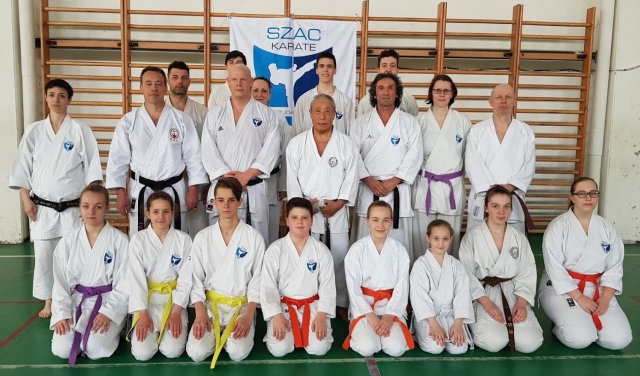 SZAC Karate SE karatésai Shibamori Shihannal SZAC Karate SE karatésai Shibamori Shihannal