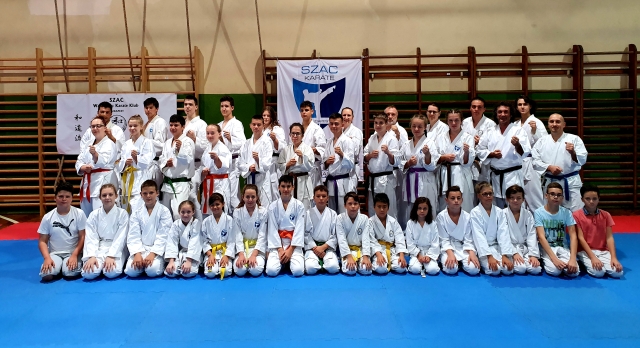 SZAC Karate SE. - Edzőtábori Csoportkép 2019