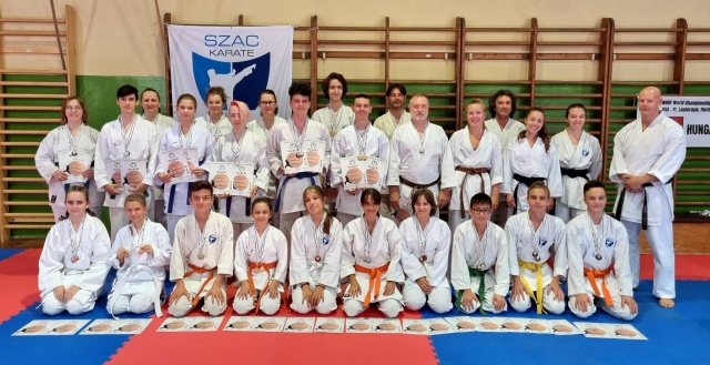 SZAC Karate SE. - Edzőtábori Csoportkép 2022