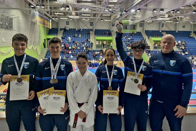 SZAC Karate SE csapata a 2024. évi Diákolimpián