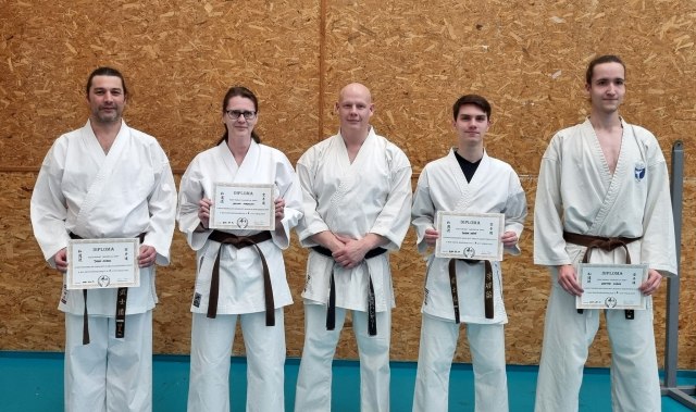 SZAC Karate SE sikeres vizsgázói