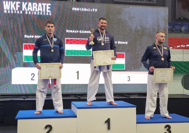 Papp Norbert - Kumite MB ezüstérmes