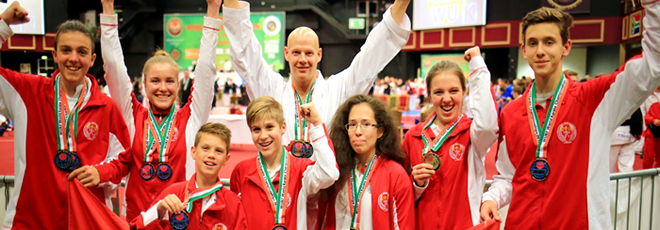 6. WUKF Karate Vilgbajnoksg - SZAC KSE versenyzői